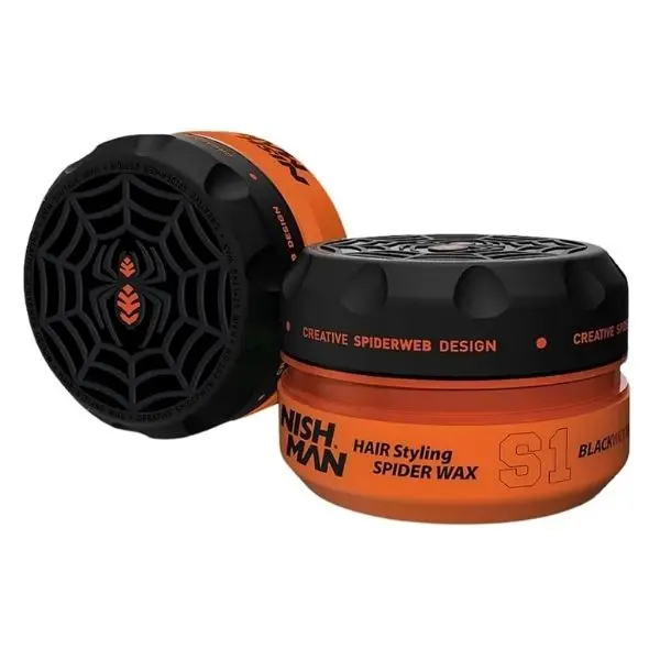 S1 BLACK WIDOW CERA PARA PEINAR TIPO AQUA WAX TELARAÑA 150 ML