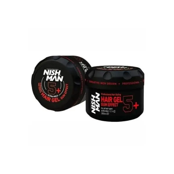 ULTRA HOLD HAIR STYLING GUMMY +5 GEL PARA PEINAR FIJACIÓN ULTRA FUERTE 300 ML