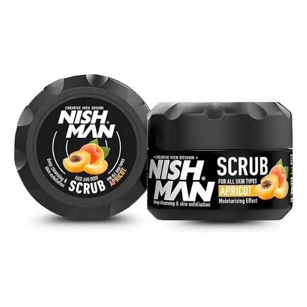 FACIAL SCRUB APRICOT - ALBARICOQUE CREMA EXFOLIANTE PARA LIMPIEZA PROFUNDA FACIAL 300 ML