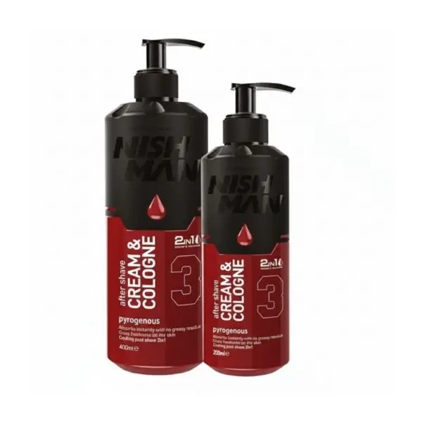 2EN1 PYROGENOUS 3 LOCION+COLONIA PARA DESPUÉS DE AFEITAR 400 ML