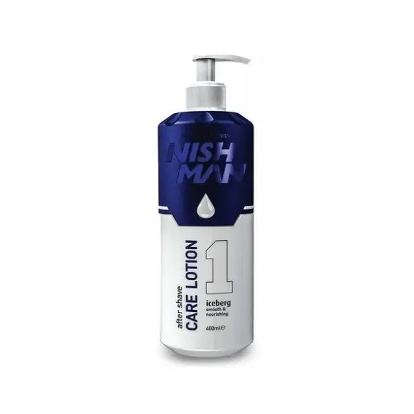 N.1 ICEBERG (ALCOHOL FREE) LOCIÓN PARA DESPUÉS DE AFEITAR HIDRATANTE Y NUTRITIVA 400 ML