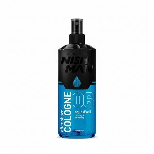 6 AQUA D'ASIL COLONIA PARA DESPUÉS DE AFEITAR 400 ML