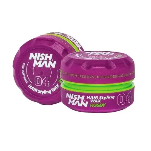 04 RUGBY CERA PARA PEINAR TIPO AQUA WAX 150 ML
