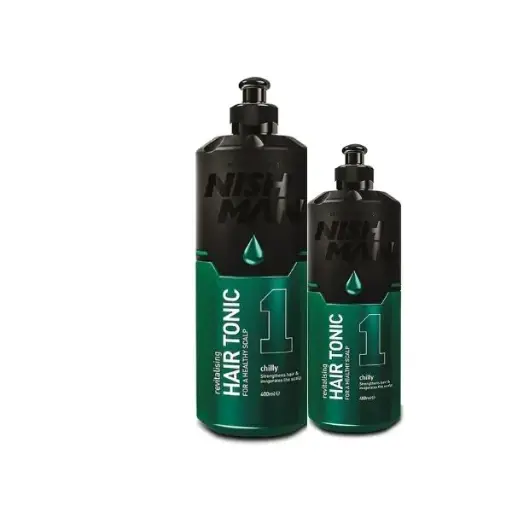 HAIR TONIC REVITALISING CHILLY 1 TÓNICO ANTICAIDA RESTAURADOR Y REFRESCANTE DEL CUERO CABELLUDO MENTOLADO 400 ML