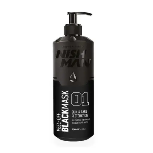 BLACK PEEL-OFF MASK MASCARILLA FACIAL LIMPIADORA NEGRA 200 ML