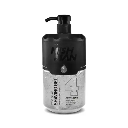 EASY SHAVE COLORLESS) NO. 4 GEL DE AFEITAR 1000 ML